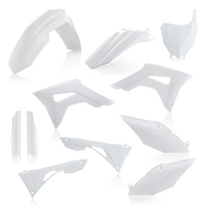 Kit plastiques Acerbis FULL KIT BLANC - Blanc