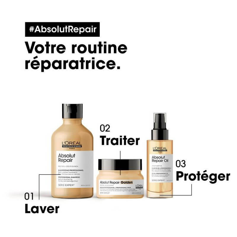Shampooing Absolut Repair L'Oréal Professionnel 500ML Rechargeable