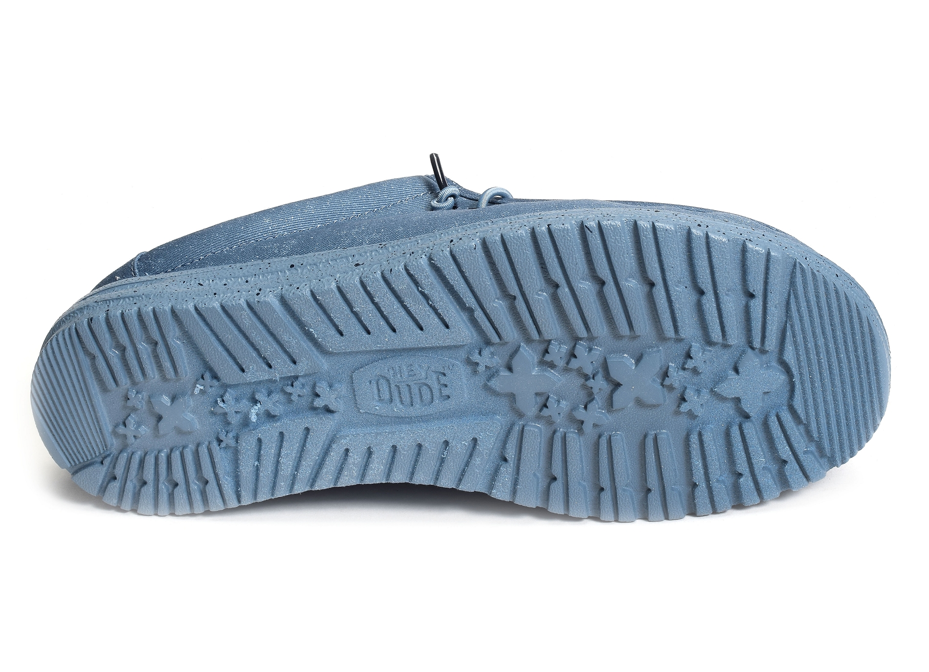 Wally slip canvas bleu