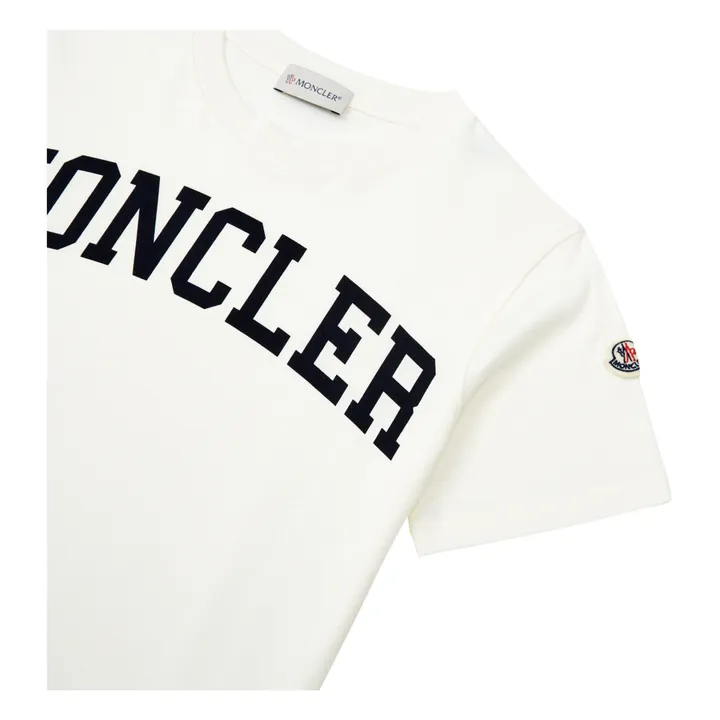 Moncler T-shirt Logo | Blanc cassé