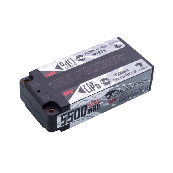 2s  5500mAh - 70C - Sunpadow Platin Shorty HV