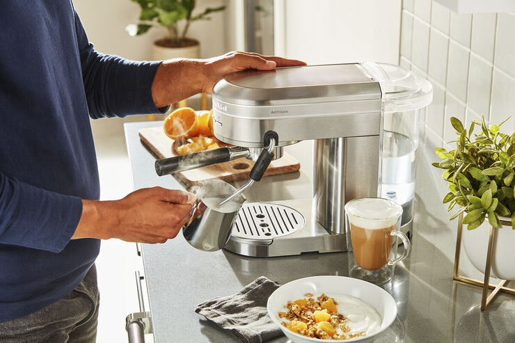 KitchenAid KITCHENAID ARTISAN ESPRESSOMASKINE STAINLESS STEEL 5KES6503E