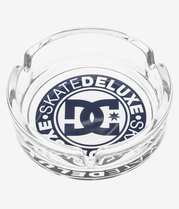 skatedeluxe x DC Round Icon Aschenbecher (clear)