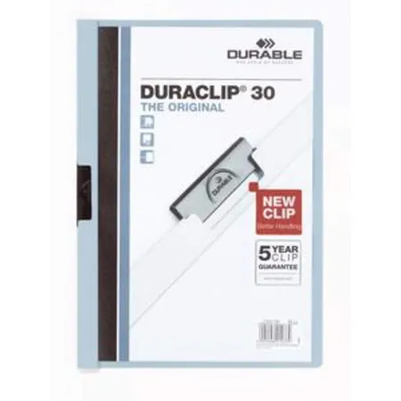 Durable 220006 Klemm-Mappe DURACLIP® 30, blau