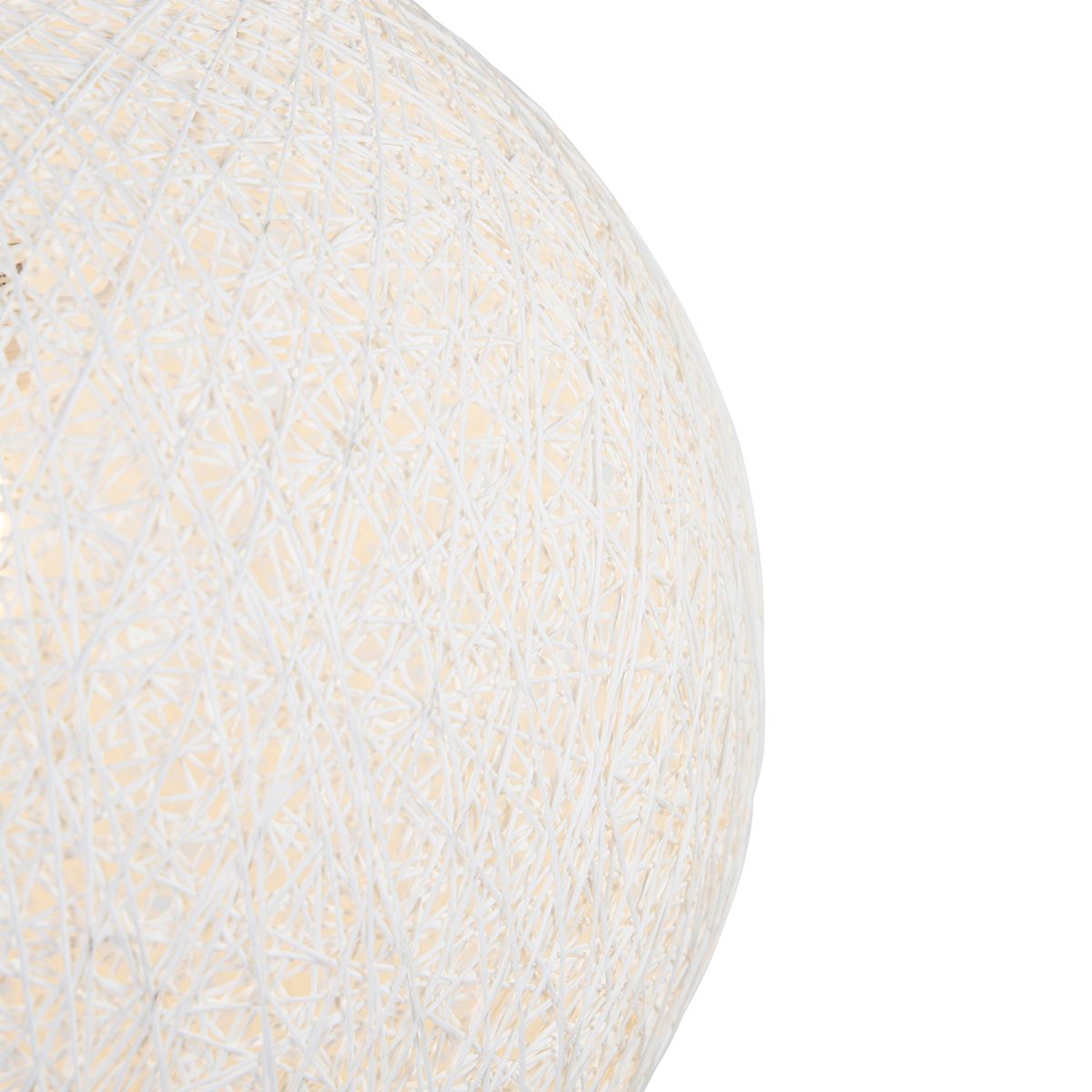 Smart hanglamp wit 45 cm incl. Wifi A60 - Corda