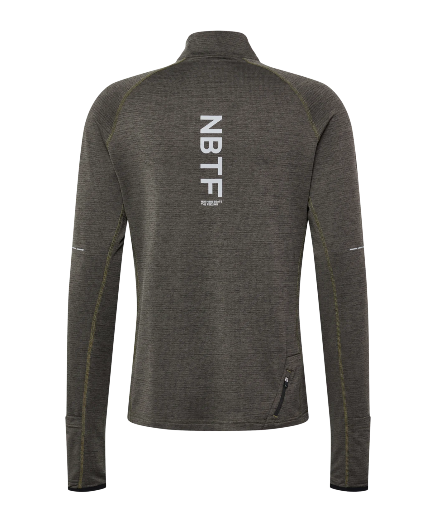 Newline nwlPACE HalfZip Sweatshirt Grau F1166
