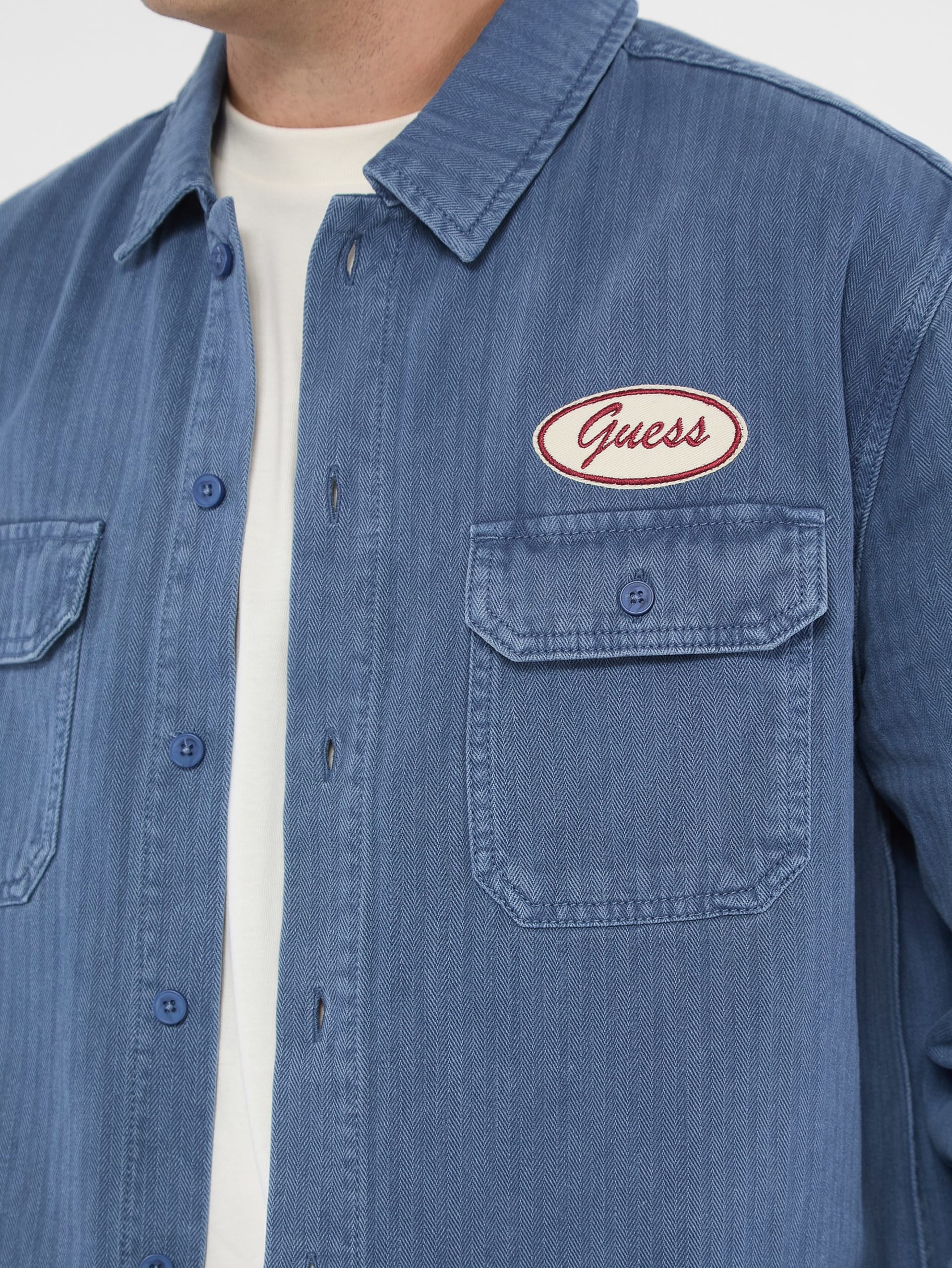 Camisa GUESS Originals Patch Work