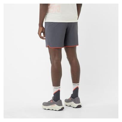 Short Salomon Sense Aero 7in Gris Homme