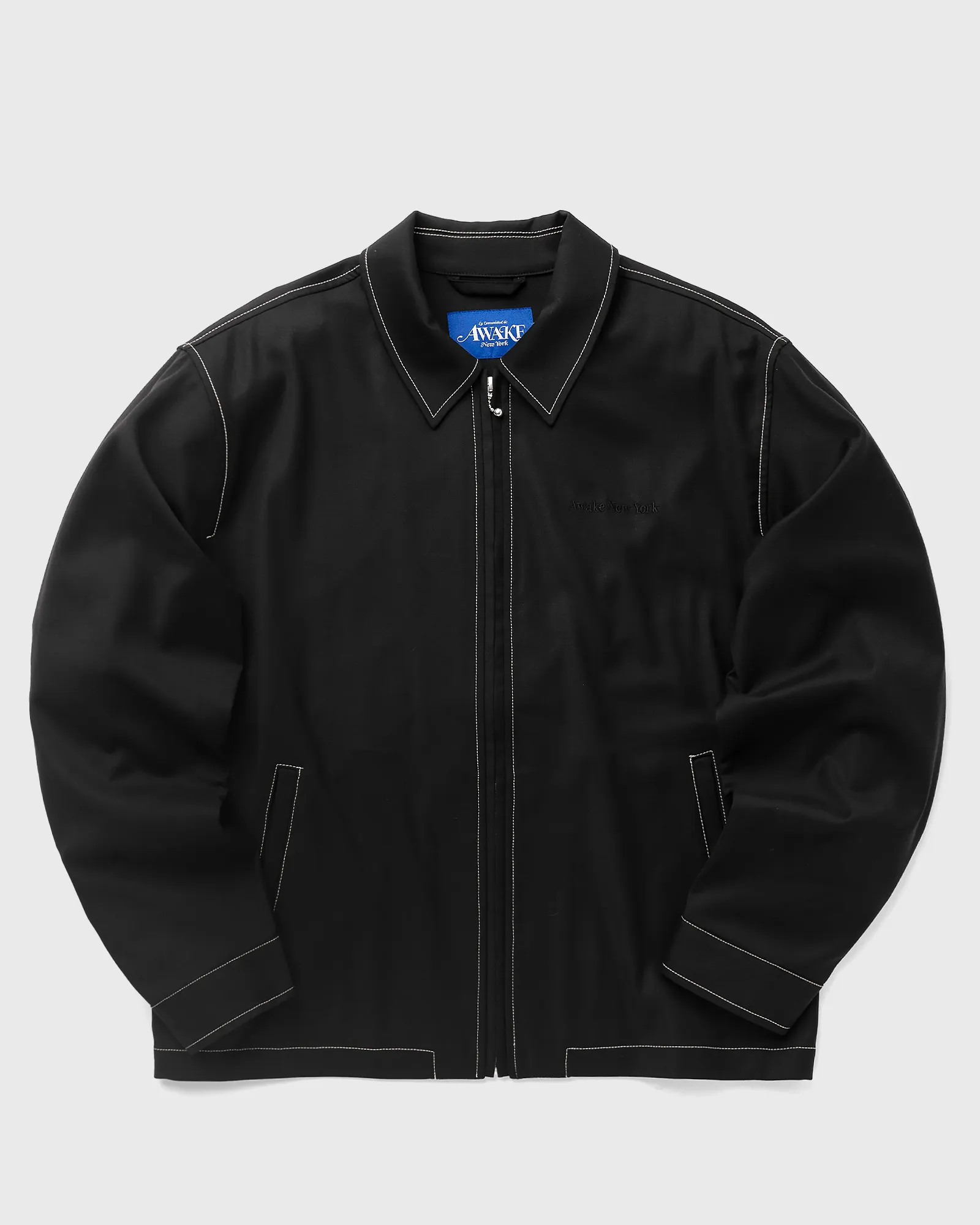 Awake LIGHTWEIGHT WOOL HARRINGTON JACKET