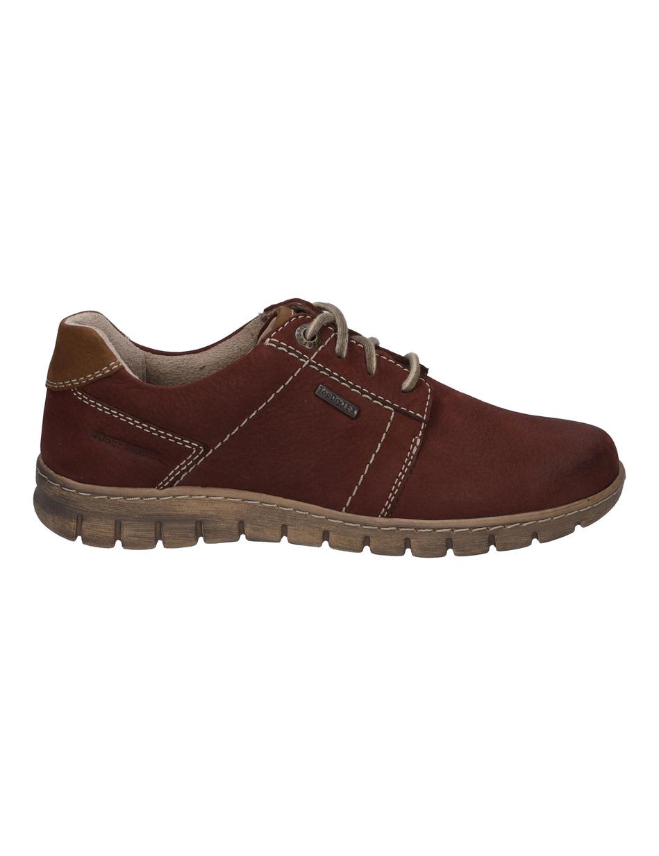 Halbschuh Steffi 59, bordo-kombi