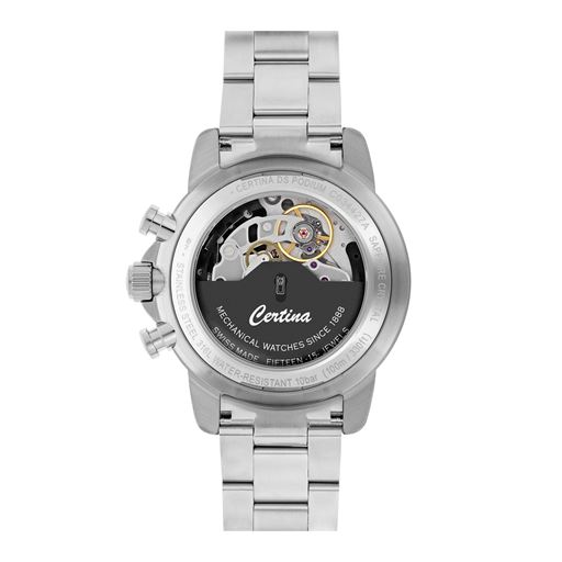 Certina DS Podium C034.427.11.057.00 Herreur, Sølv/Sort, 44 mm