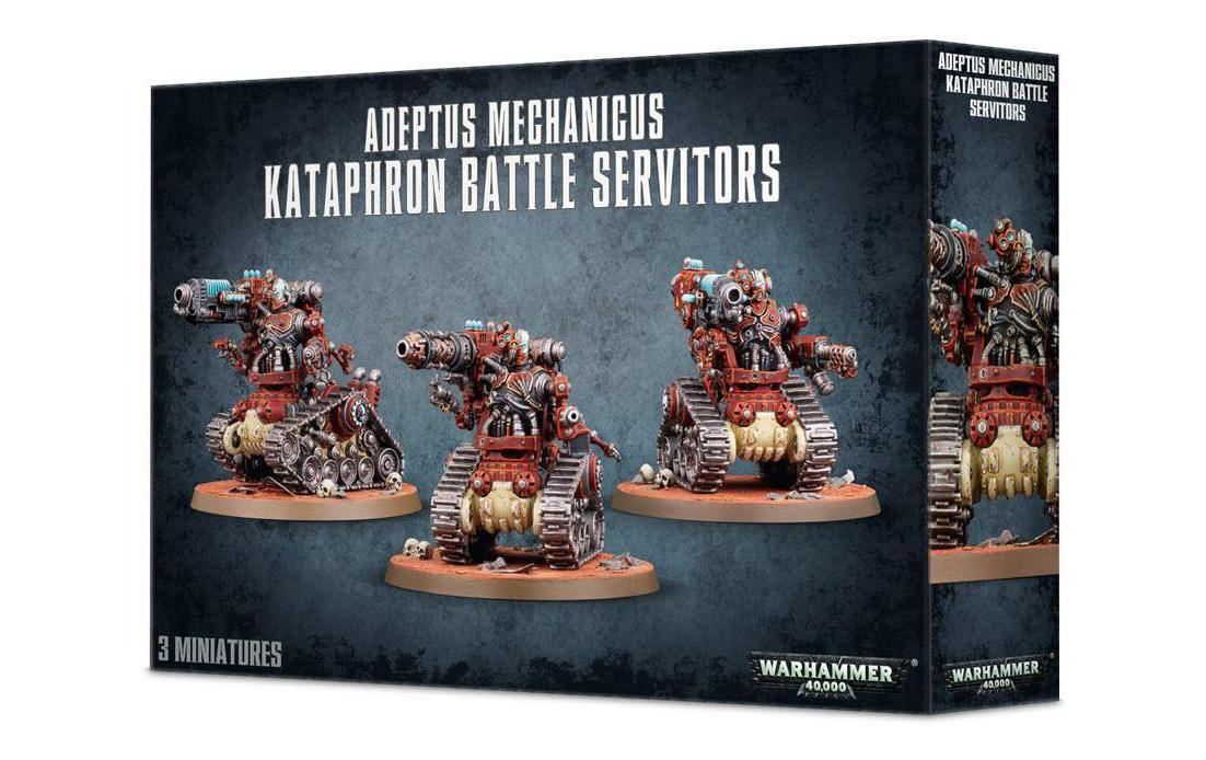 Figurenset WH40K Adeptus Mechanicus Kataphron DestroyersBausatz für 3 Figuren