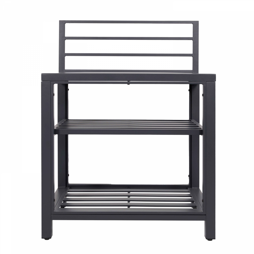 Meuble de rangement avec étagère pour cuisine extérieure