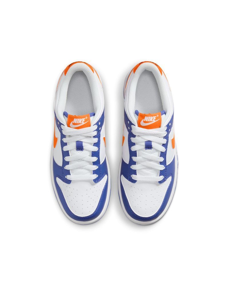Chaussures Nike Dunk Low Bleu & Blanc pour enfant