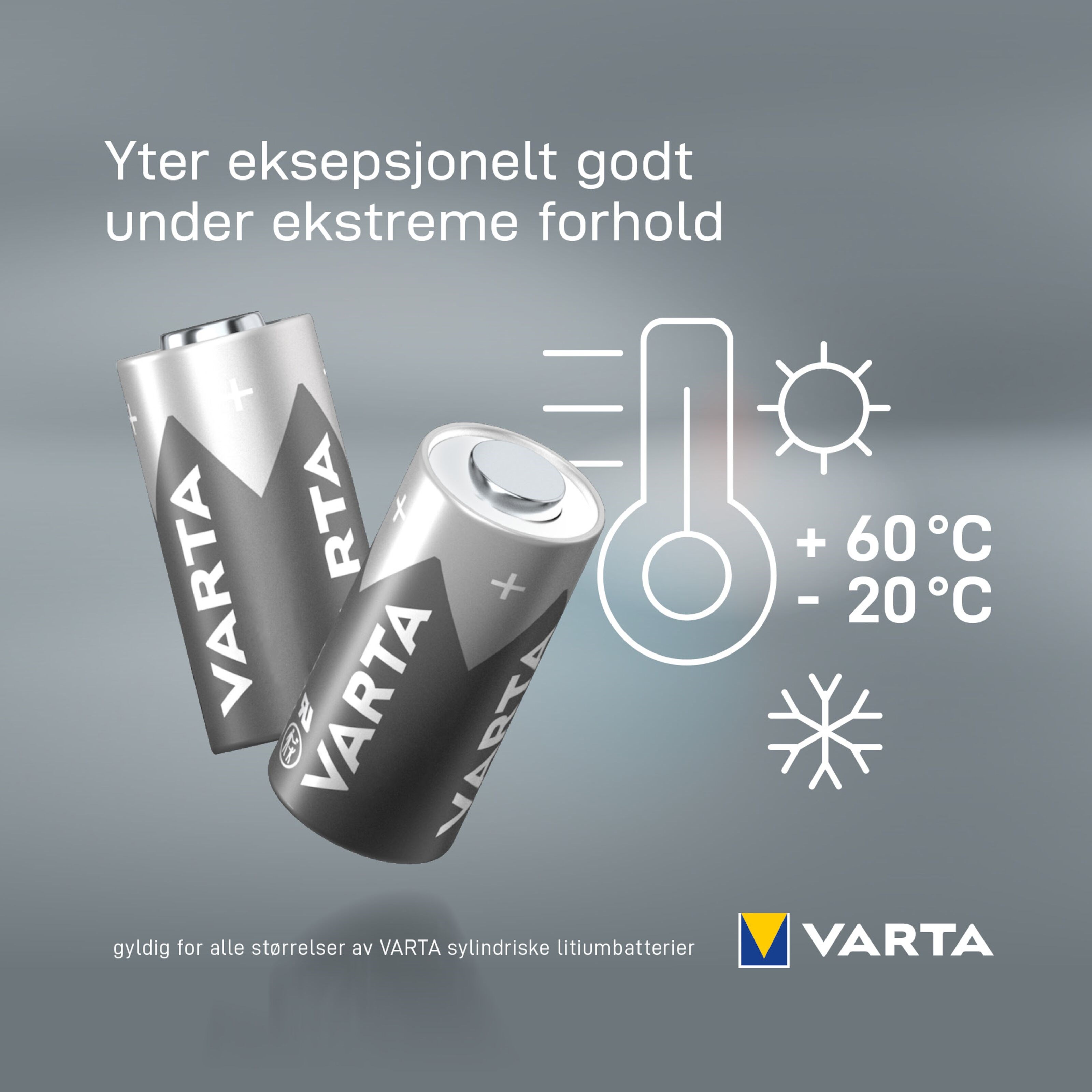 Varta Litiumbatteri 2CR5 1-pk.