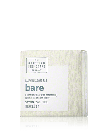 Scottish Fine Soaps Essentials Soap Bar Bare 100g