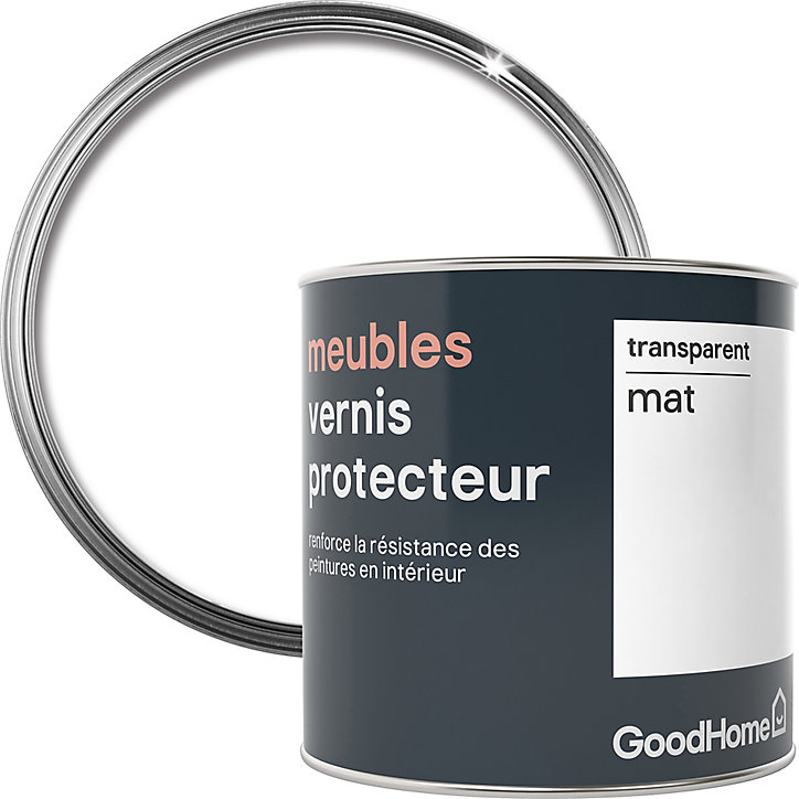 Vernis protecteur meubles GoodHome transparent mat 0,5L