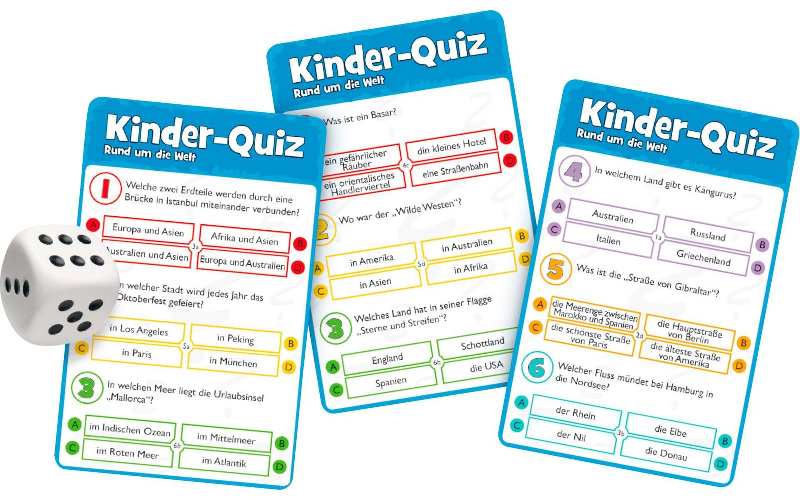 Kinderquiz für schlaue Kids Rund um die Welt