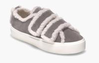 Shearling Low Velcro 35202 grå Grå