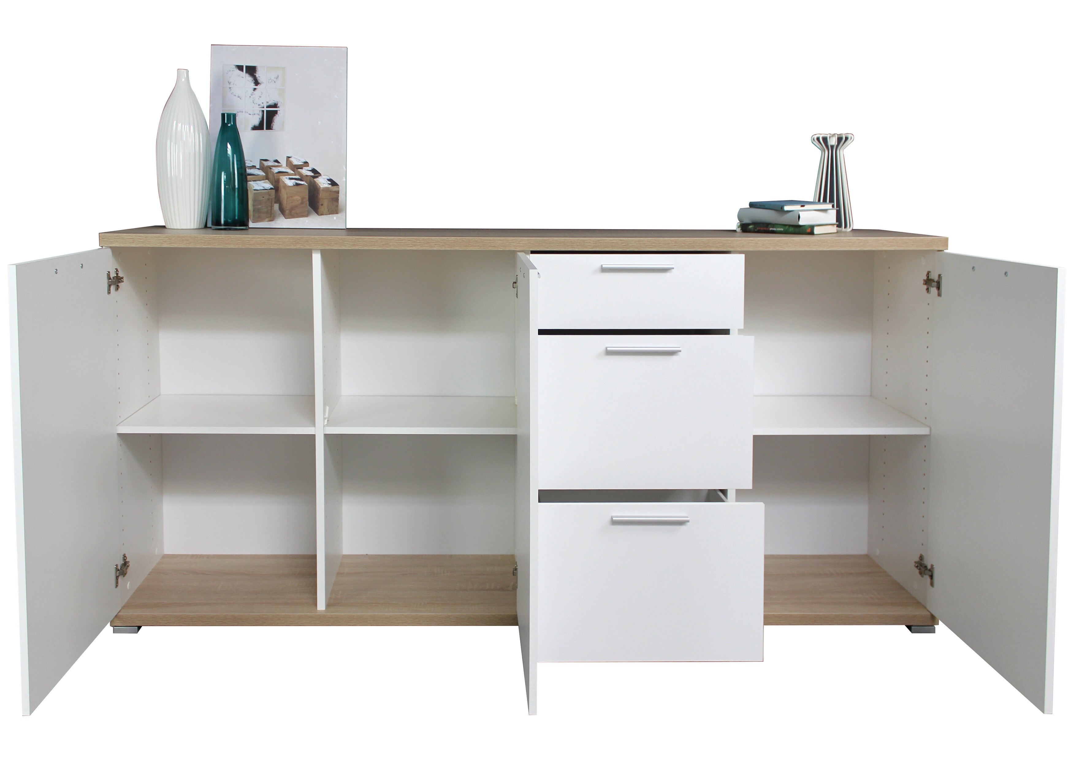 Germania Sideboard mit drei Türen GW-Top 3202 versch. Farben