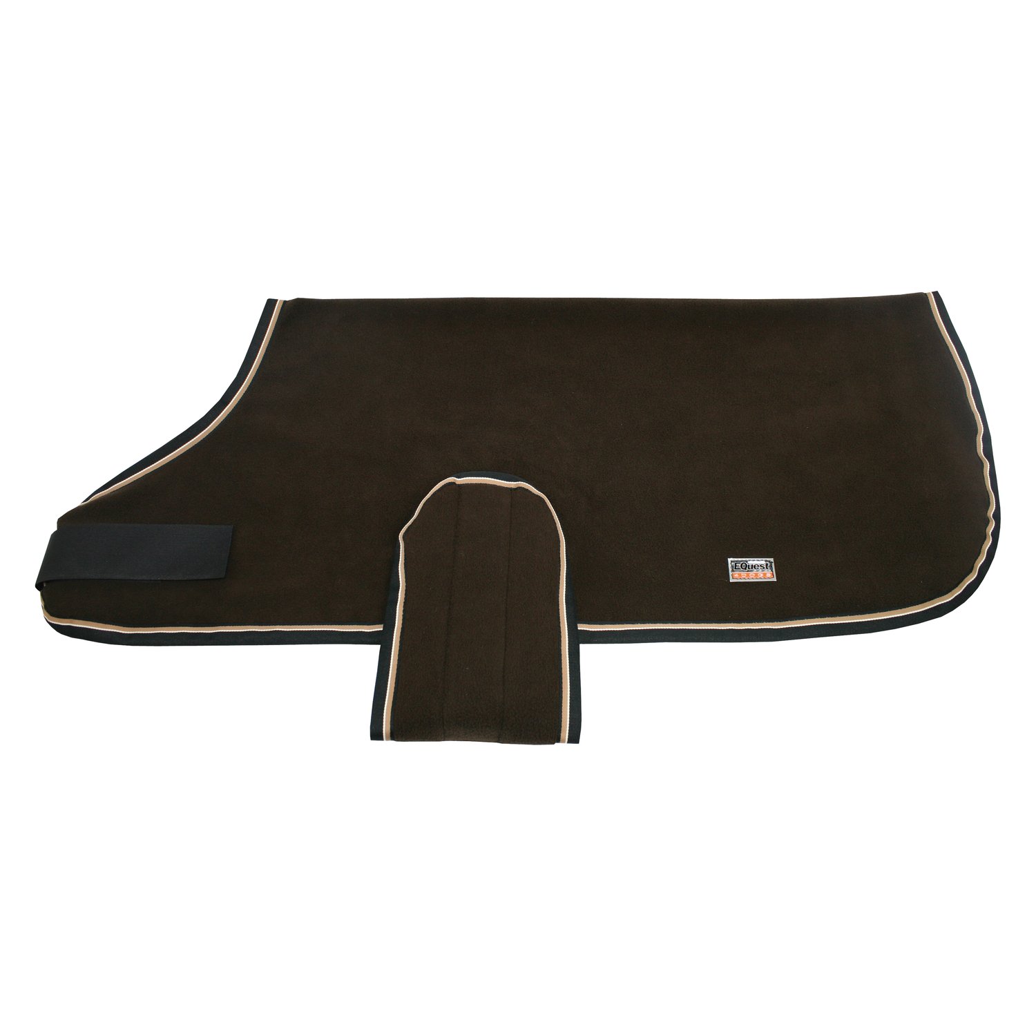 EQUEST 4DOGS Hundemantel Alpha Fleece  - mokka
