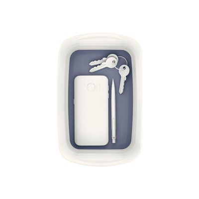 Leitz MyBox - Bac de rangement - blanc/gris