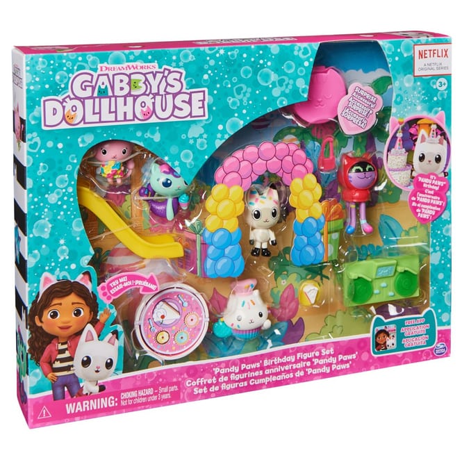 Gabby's Dollhouse - Panda Pfötchens Geburtstagsset
