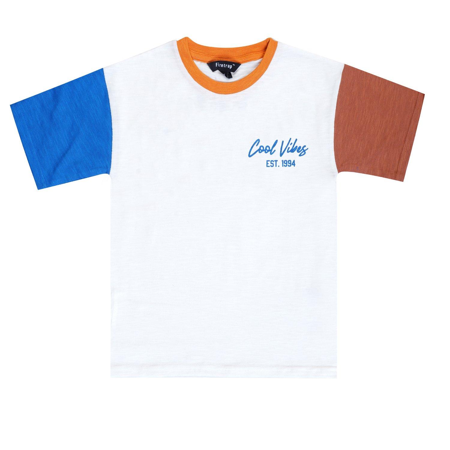 Firetrap Cool T Shirt 2 Pack Infant Boys