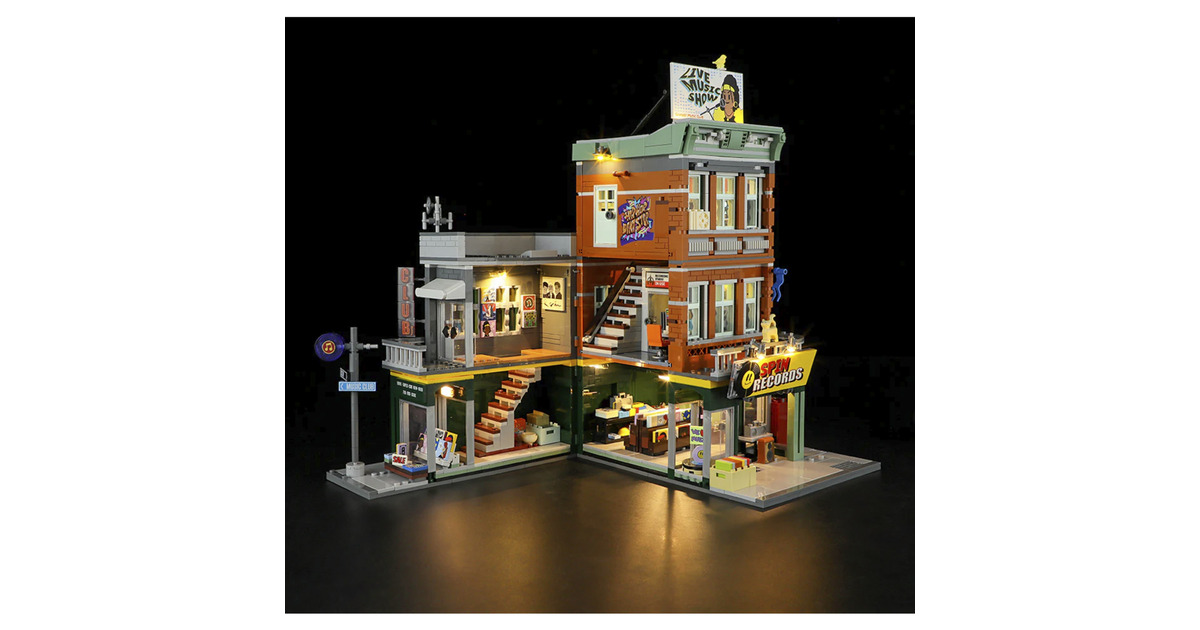 LumibricksStreet Fusion - Record Store Constructiespeelgoed  (F9058)