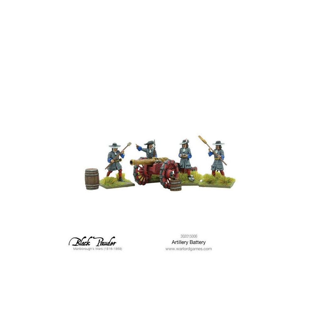 Marlborough's Wars: Artillery battery