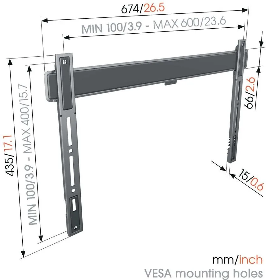 Vogel's TVM 5605 Supports TV