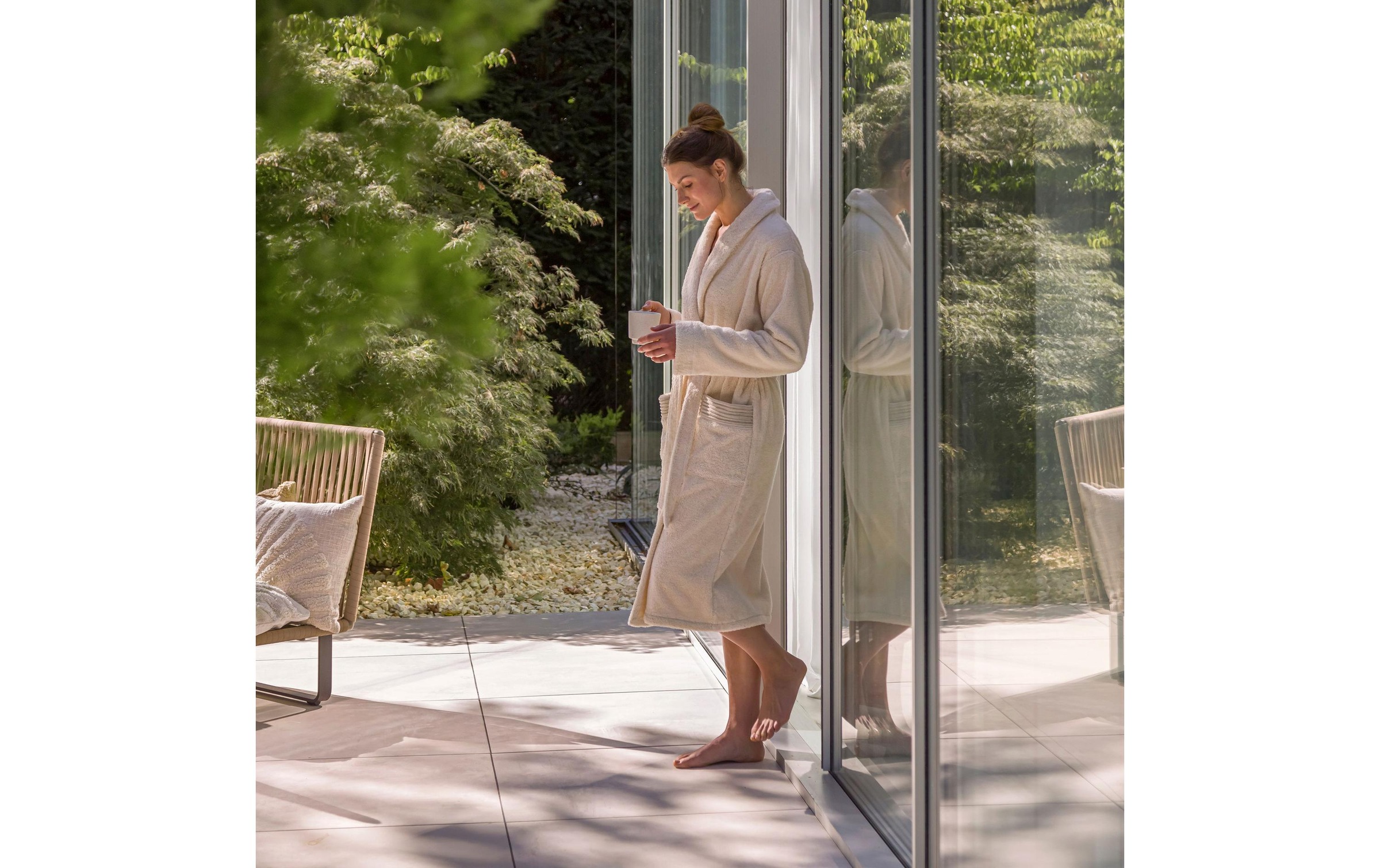 Möve Bademantel »Wellness S«