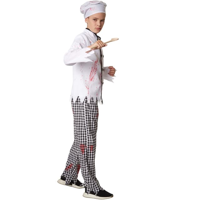 Halloween kok børnekostume dreng