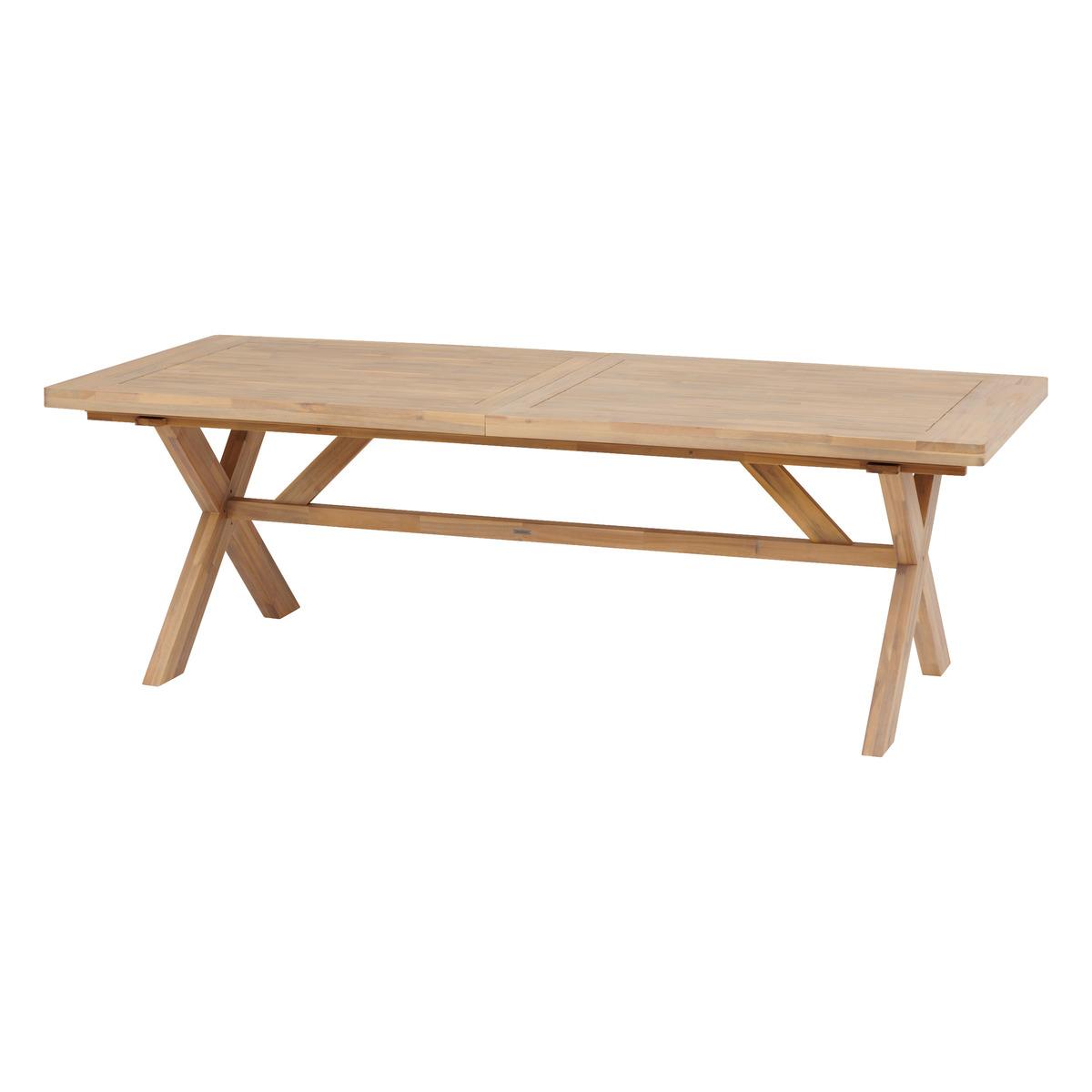 TABLE XENIA EXTENSIBLE ACACIA 12 PLACES