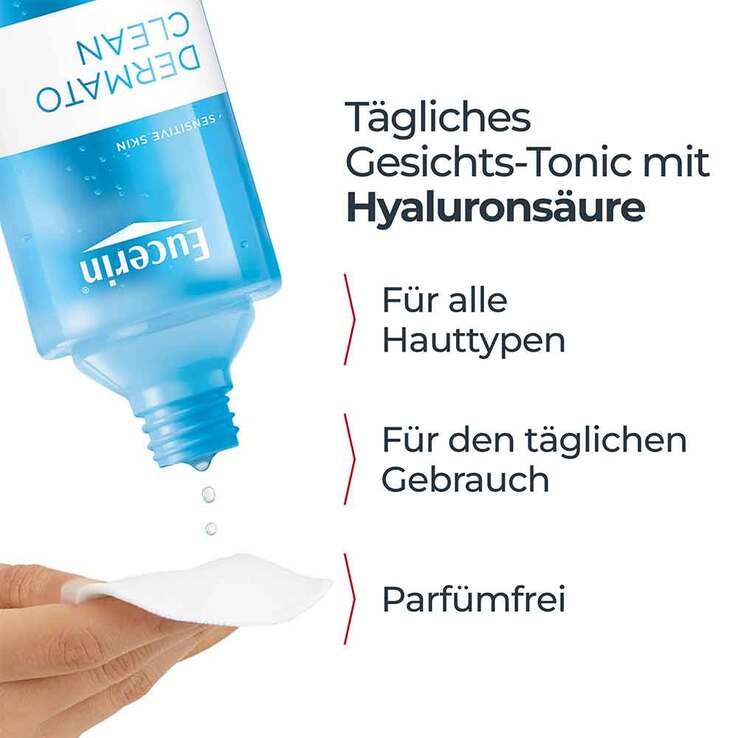 Eucerin Dermatoclean Hyaluron klär.Gesichtswasser, 200 ml