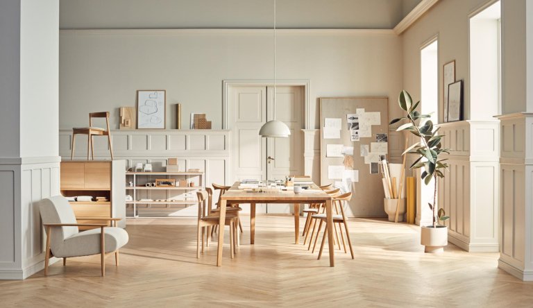 Bolia Graceful eettafel 240x105 wit gepigmenteerd geolied eiken