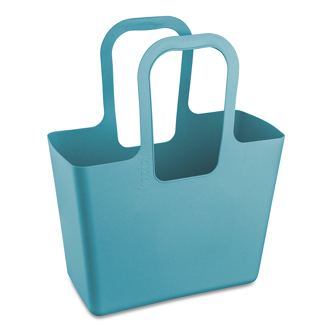 Koziol Tasche XL Tragetasche nature flower blue