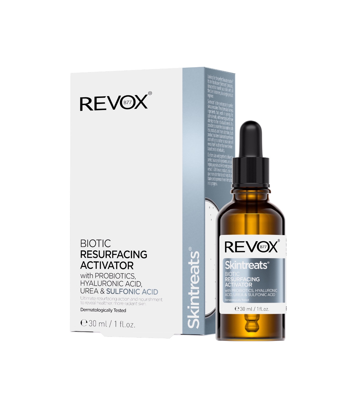 Revox - *Skintreats* - Soro Esfoliante Restaurador Biotic Resrfacing Activator
