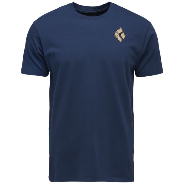 T-shirt escalade BLACK DIAMOND MONO POCKET SS TEE INDIGO