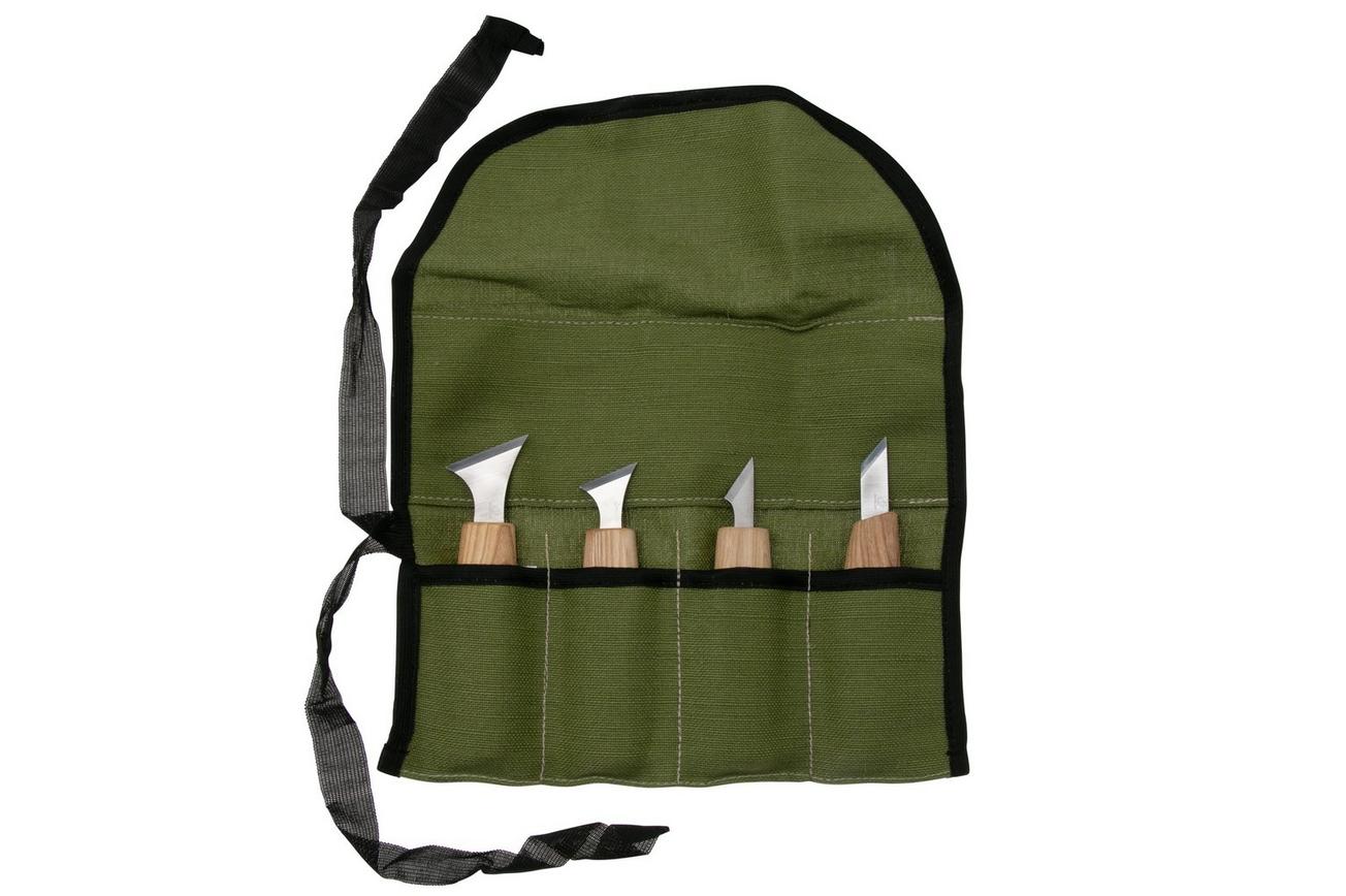 BeaverCraft S05 Chip Carving Knife Set, houtsnijset