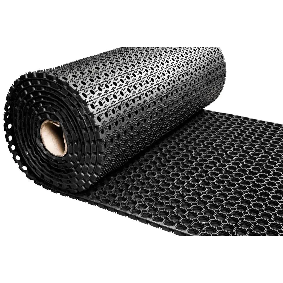Rubber ringmat op rol - Dikte 23 mm - Breedte 150 cm - per 10 meter