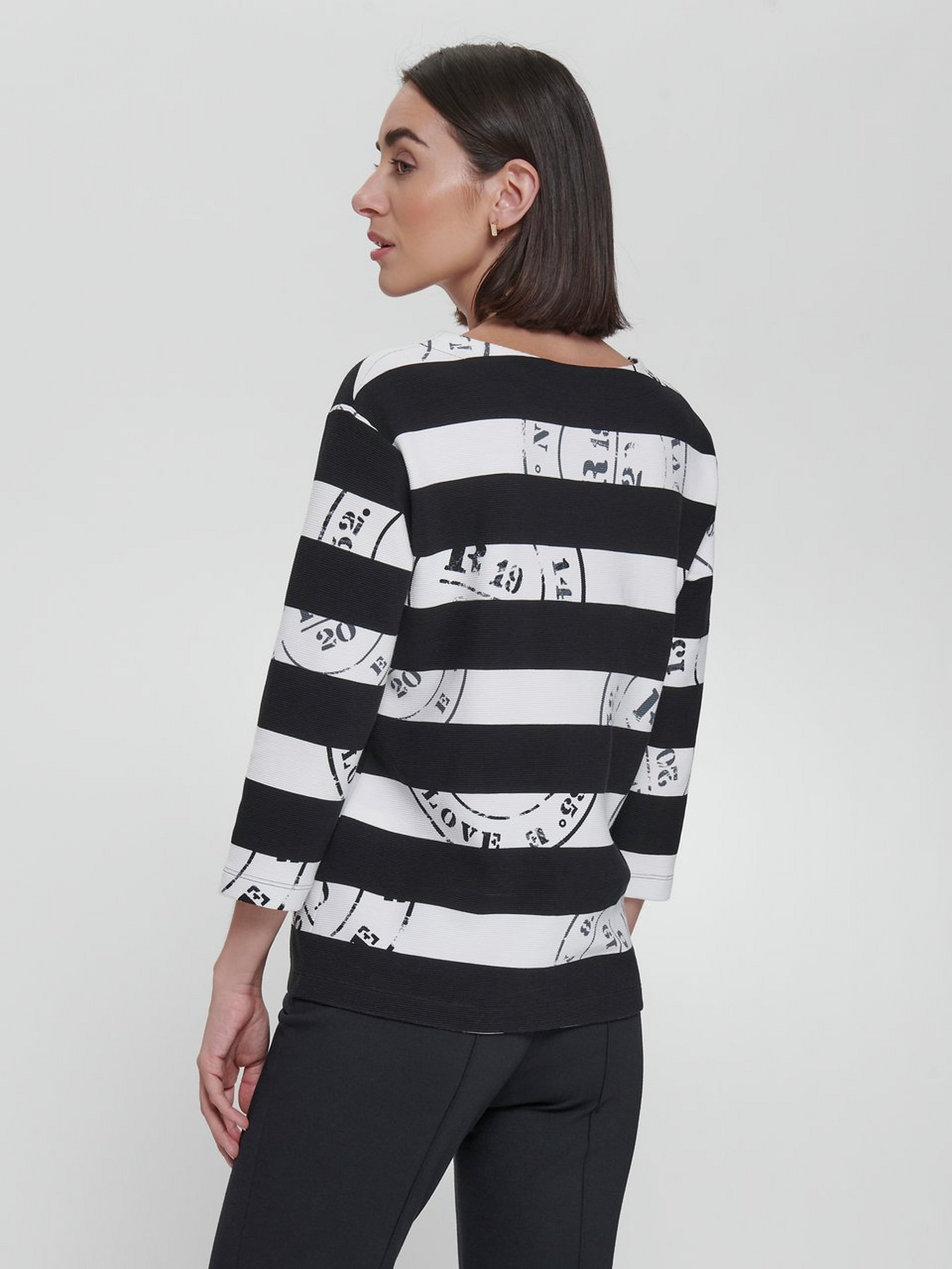 Sweatshirt mit 3/4-Arm