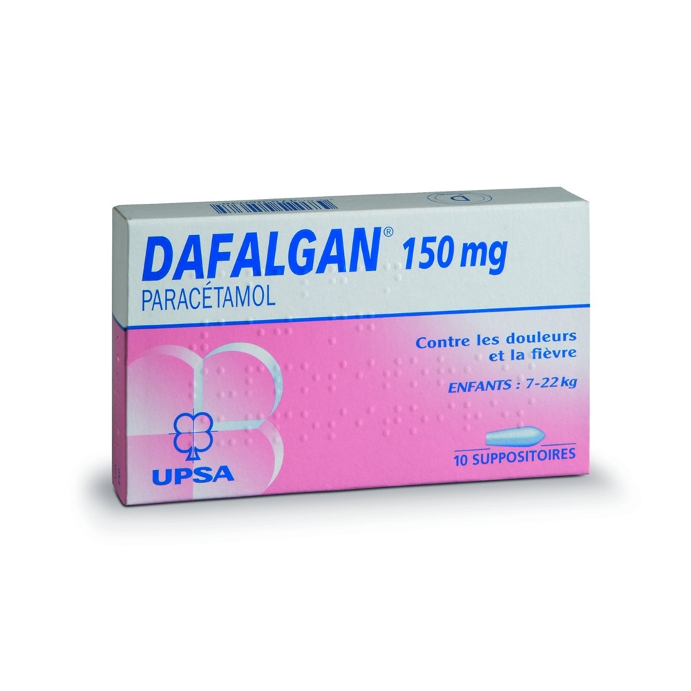 DAFALGAN Supp 150 mg Blist 10 Stk