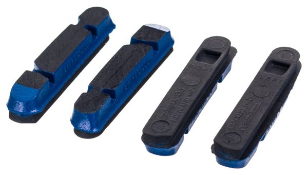 x4 Cartouches de Patins de Freins Campagnolo BR-PEO500X1 pour jante PEO Shimano/Sram