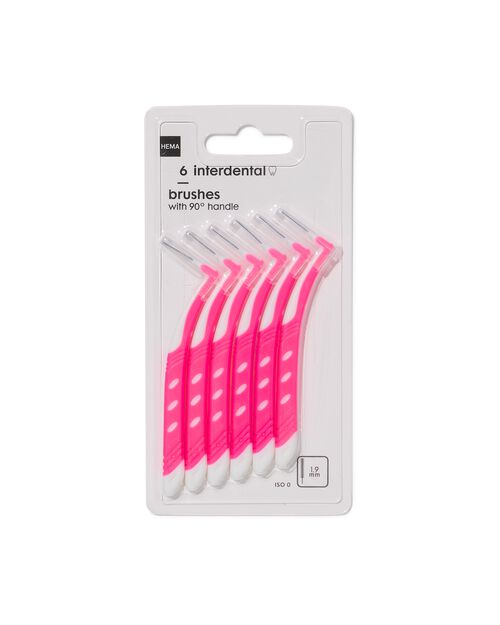 6 brossettes interdentaires 1.9mm