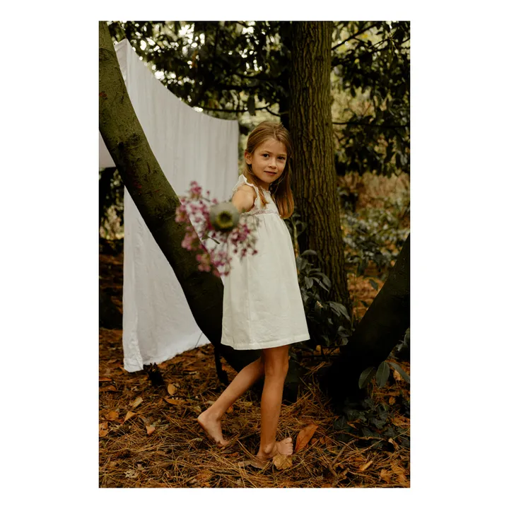 Lililotte Exclusivité Lililotte x Smallable - Robe Abigael | Blanc cassé