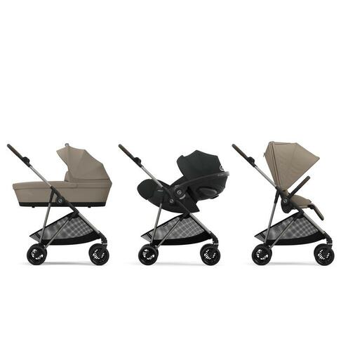 Poussette Melio 4 TPE - Almond Beige - CYBEX