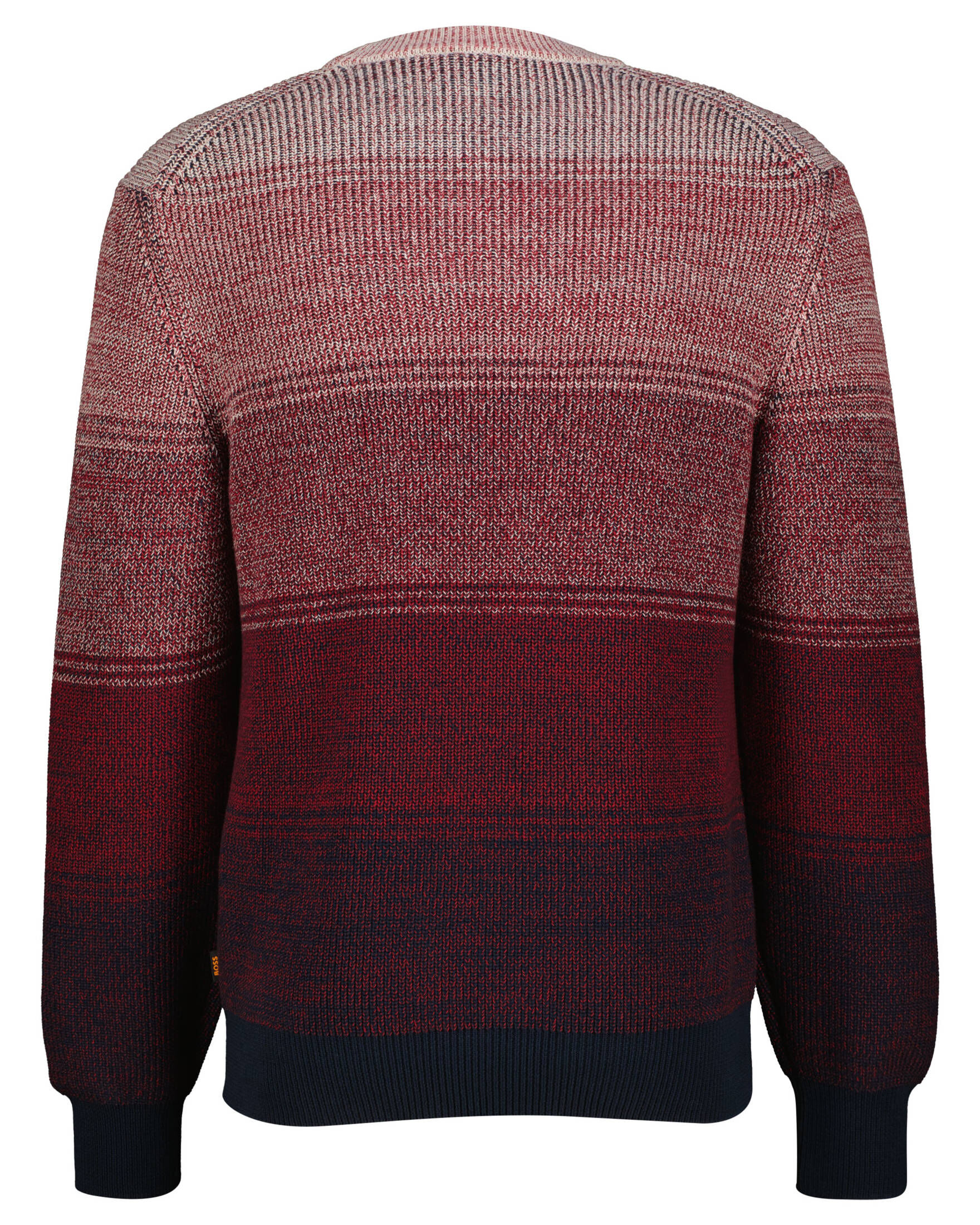 BOSS| Herren Strickpullover KALLER in Dégradé-Optik Regular Fit