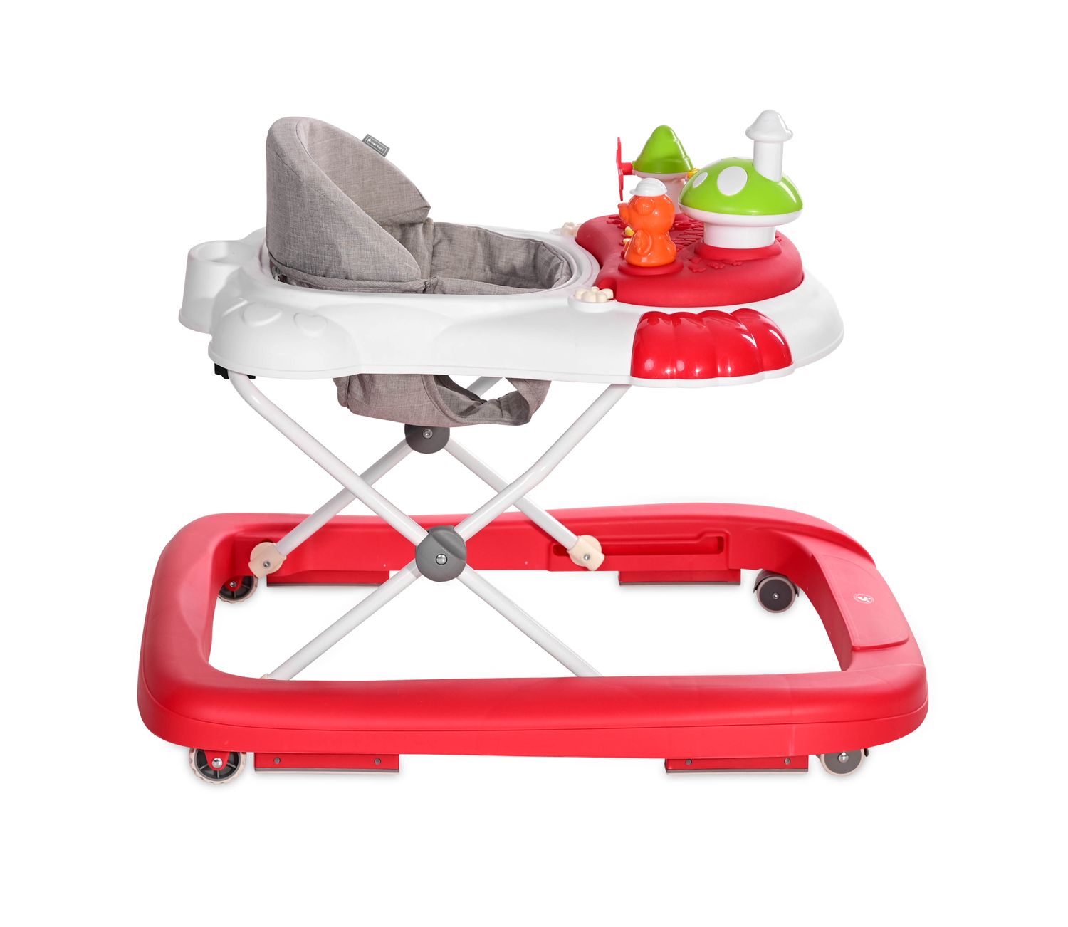Bertoni Lauflernhilfe Green Garden Spielcenter, Musikfunktion, Treppenstopper rot