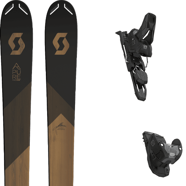 Pack ski SCOTT PURE PRO 109 TI + Fix